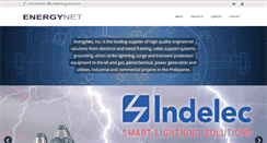 Desktop Screenshot of energynet.com.ph